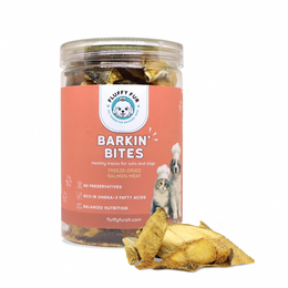 Barkin' Bites: Freeze-Dried Salmon Meat
